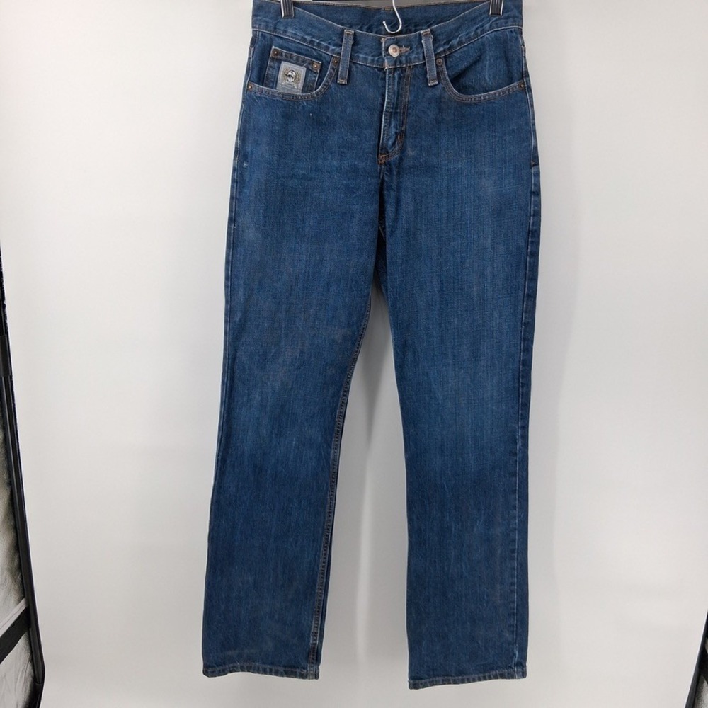 Cinch MB98034002 Jeans Mens 29x34 Medium Blue Five Pocket Solid
